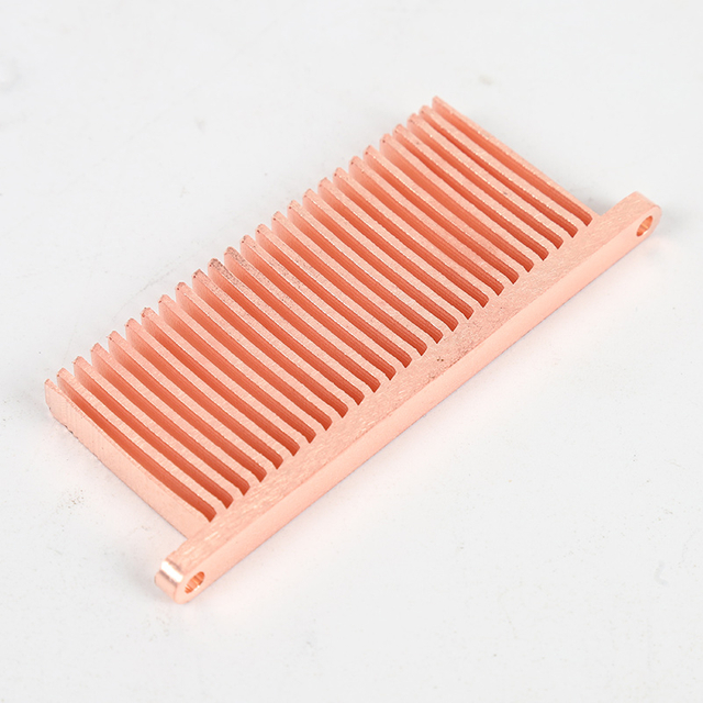 Skiving Fin Copper Spatula Radiator