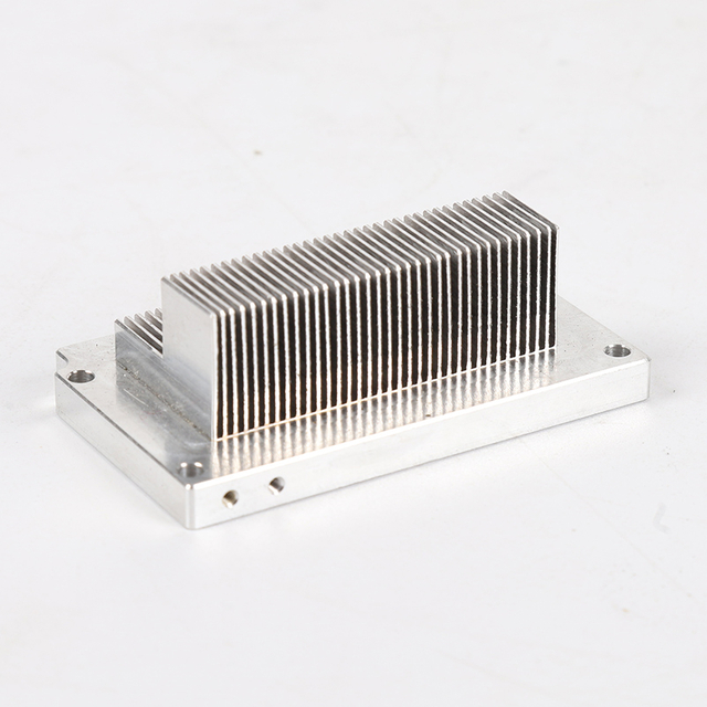 Anodized Black Aluminum Extrusion Extruded Heat Sink