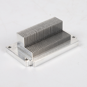 Aluminum Skived Fin Heat Sink CNC Milling Machined
