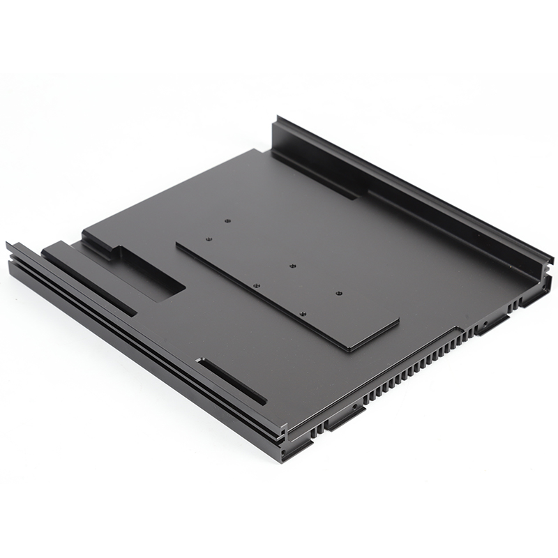 Aluminum Profile CNC Machining Anodized Cooling Enclosure